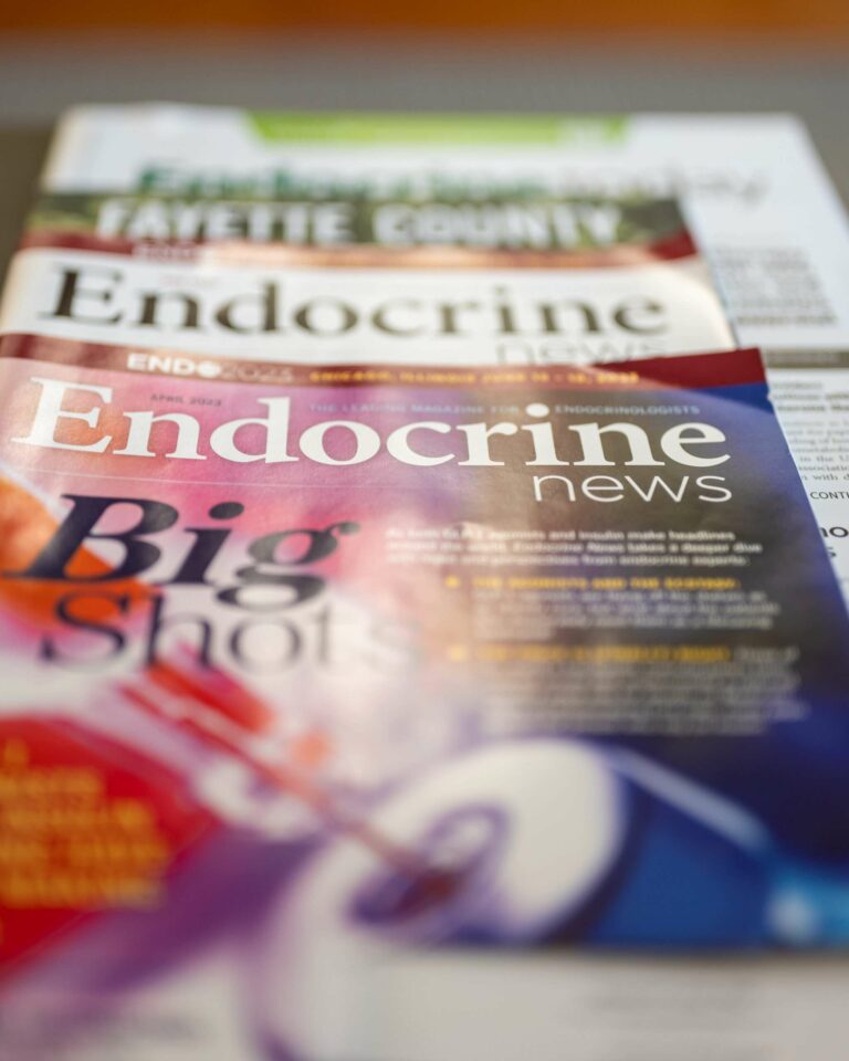 Endocrinology Magazine at Peach State Endocrinology, Peachtree City, GA